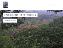 Tablet Screenshot of emergenttreeworks.com